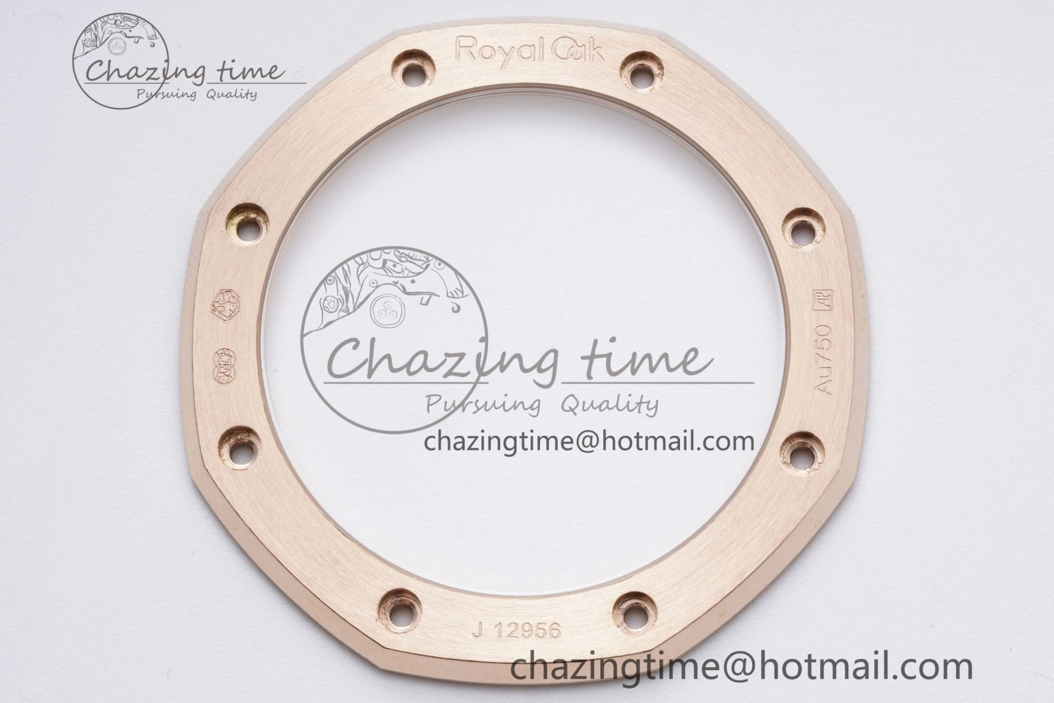 Royal Oak 41mm 15500 RG BF 1:1 Best Edition Black Textured Dial on Black Leather Strap A Lightweight 4599