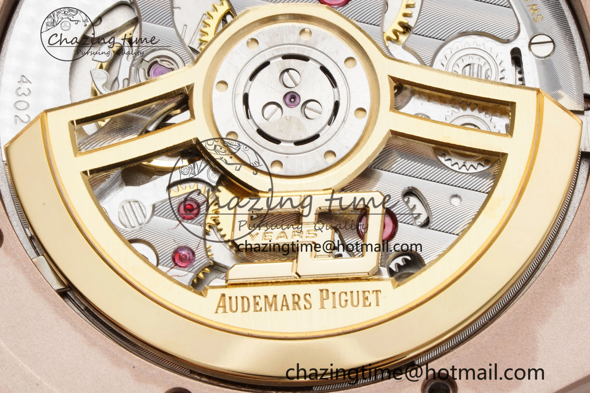 Royal Oak 41mm 15500 RG BF 1:1 Best Edition Black Textured Dial on SS Bracelet A ModernLook 4606