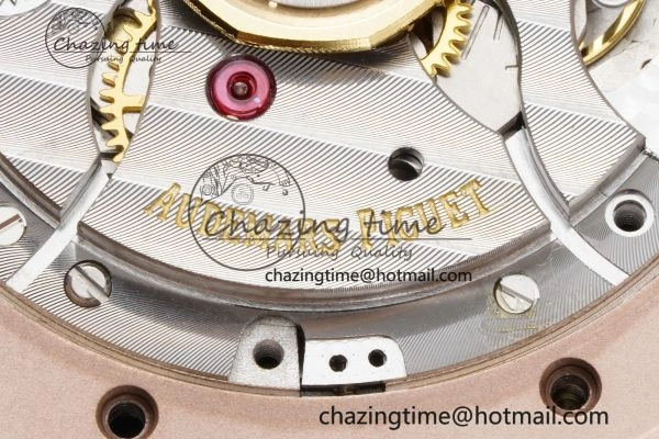 Royal Oak 41mm 15500 RG BF 1:1 Best Edition Blue Textured Dial on SS Bracelet A BestValue 4608