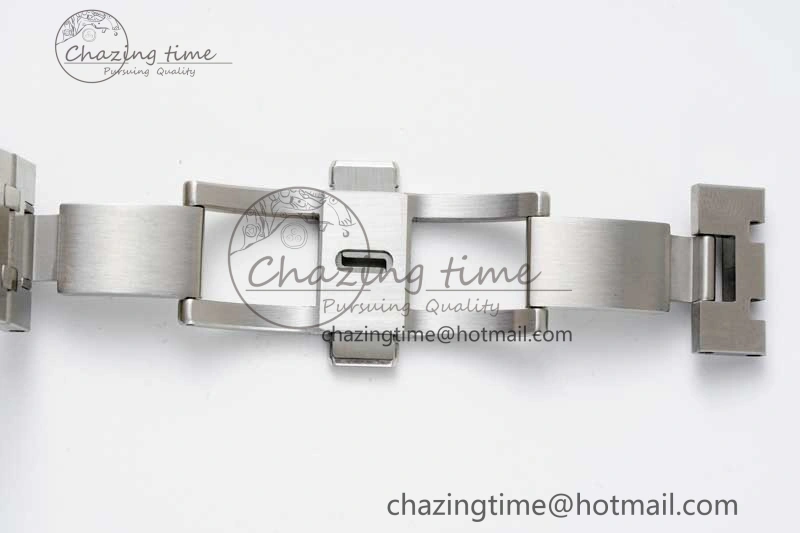 Royal Oak 41mm 15500 SS APSF 1:1 Best Edition Blue Textured Dial on SS Bracelet A4302 Super Clone DailyWear 4749