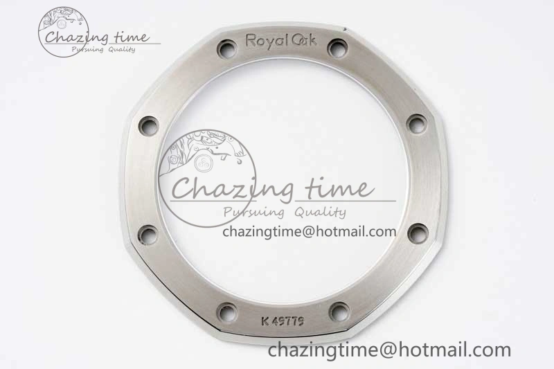 Royal Oak 41mm 15500 SS APSF 1:1 Best Edition Blue Textured Dial on SS Bracelet A4302 Super Clone DailyWear 4749