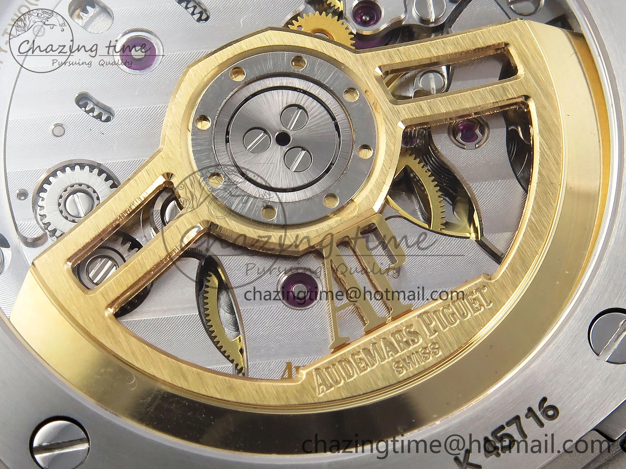 TimelessDesign Royal Oak 41mm 15500 SS APSF 1:1 Best Edition Green Textured Dial on SS Bracelet SA4302 Super Clone 4418