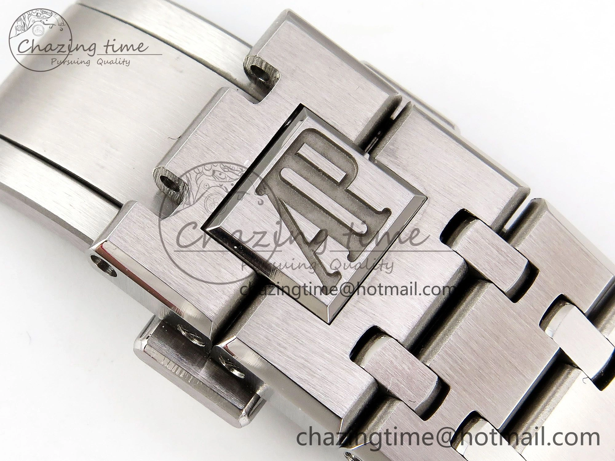 TimelessDesign Royal Oak 41mm 15500 SS APSF 1:1 Best Edition Green Textured Dial on SS Bracelet SA4302 Super Clone 4418