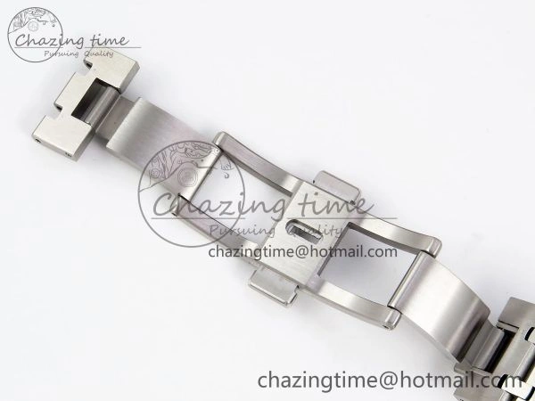 TimelessDesign Royal Oak 41mm 15500 SS APSF 1:1 Best Edition Green Textured Dial on SS Bracelet SA4302 Super Clone 4418