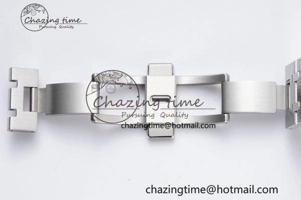 Royal Oak 41mm 15500 SS BF 1:1 Best Edition Black Textured Dial on SS Bracelet A Premium 4607