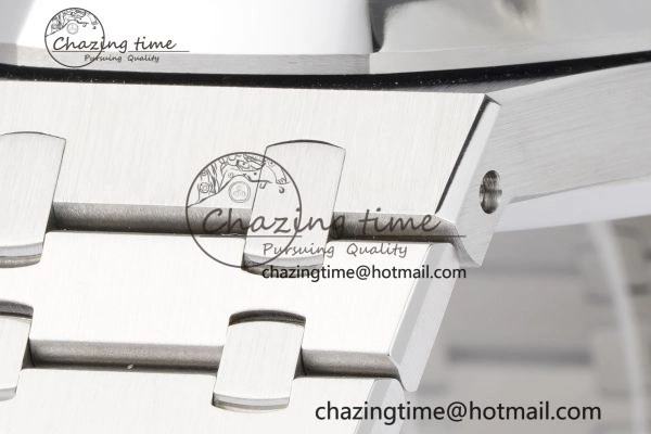 Neat Royal Oak 41mm 15500 SS BF 1:1 Best Edition Gray Textured Dial on SS Bracelet A 4603