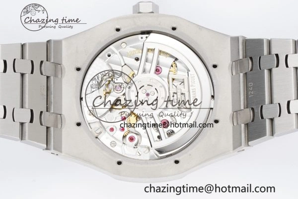 Neat Royal Oak 41mm 15500 SS BF 1:1 Best Edition Gray Textured Dial on SS Bracelet A 4603