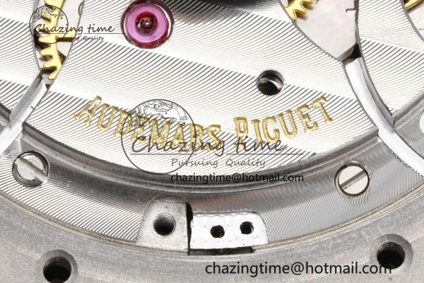 Neat Royal Oak 41mm 15500 SS BF 1:1 Best Edition Gray Textured Dial on SS Bracelet A 4603
