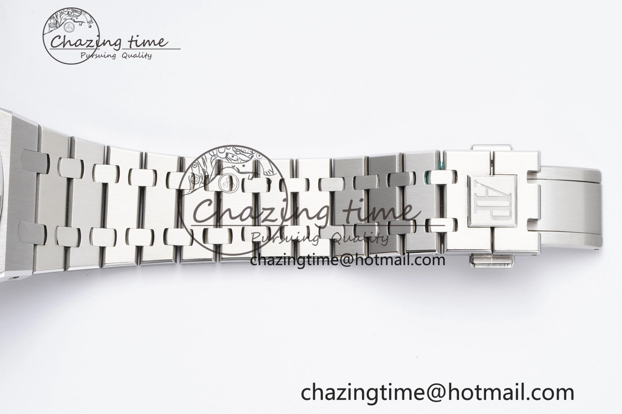 Neat Royal Oak 41mm 15500 SS BF 1:1 Best Edition Gray Textured Dial on SS Bracelet A 4603