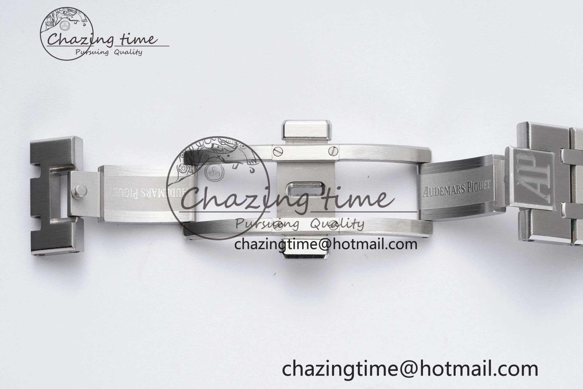 Neat Royal Oak 41mm 15500 SS BF 1:1 Best Edition Gray Textured Dial on SS Bracelet A 4603
