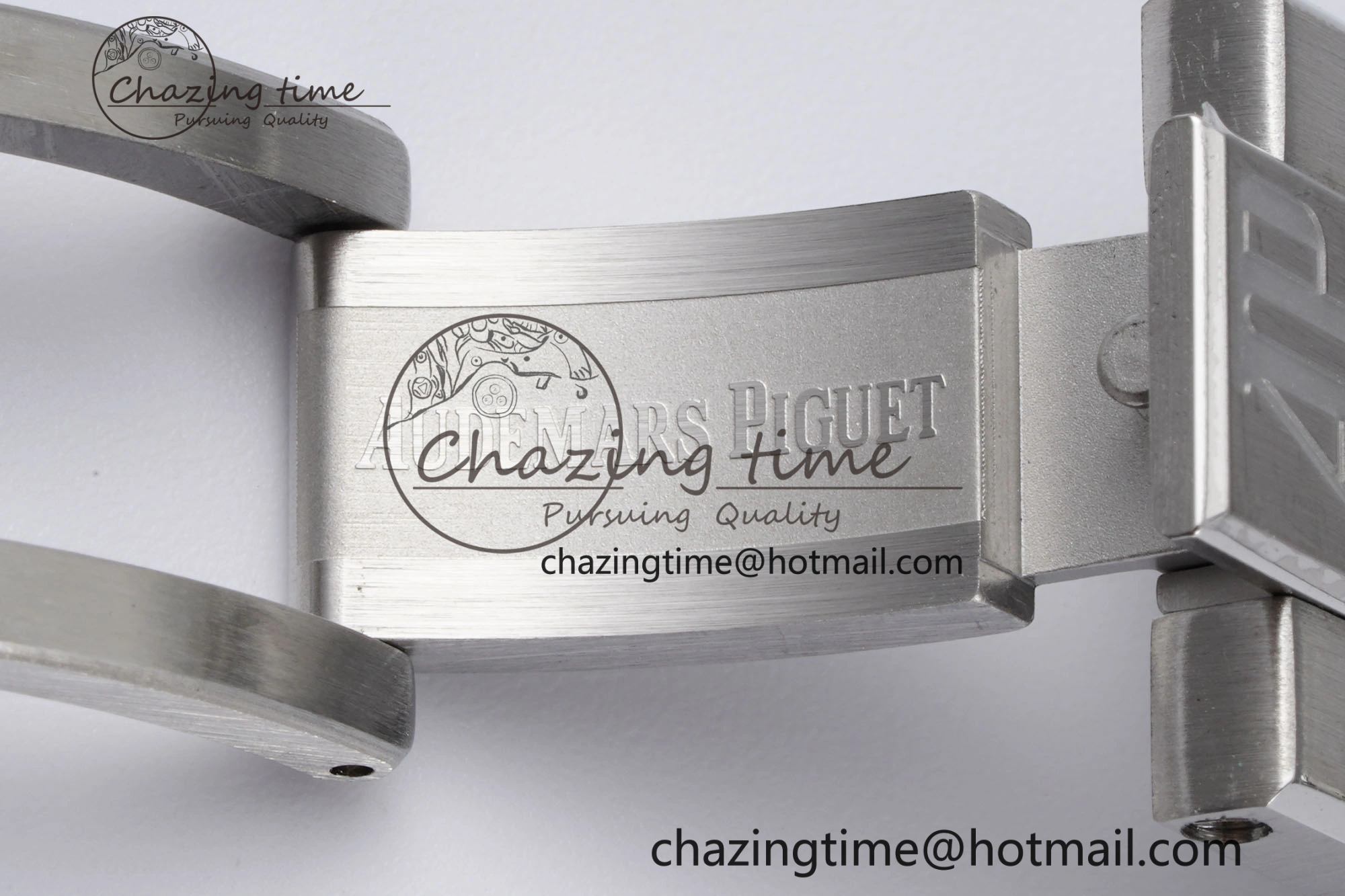 Neat Royal Oak 41mm 15500 SS BF 1:1 Best Edition Gray Textured Dial on SS Bracelet A 4603