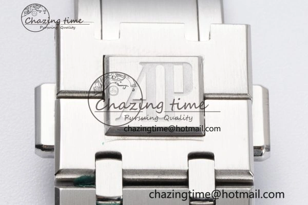 Neat Royal Oak 41mm 15500 SS BF 1:1 Best Edition Gray Textured Dial on SS Bracelet A 4603