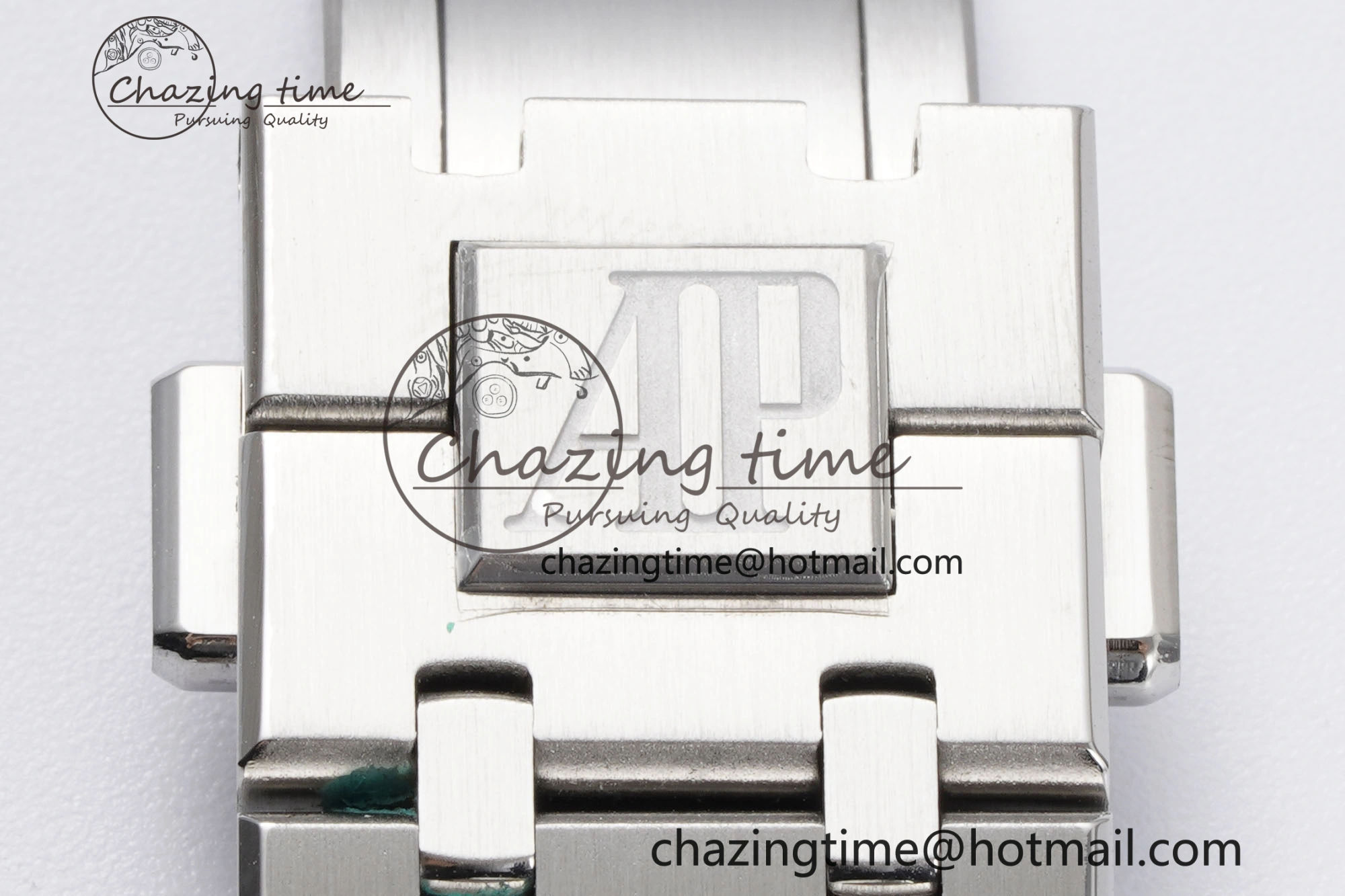 Neat Royal Oak 41mm 15500 SS BF 1:1 Best Edition Gray Textured Dial on SS Bracelet A 4603