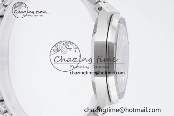 Neat Royal Oak 41mm 15500 SS BF 1:1 Best Edition Gray Textured Dial on SS Bracelet A 4603