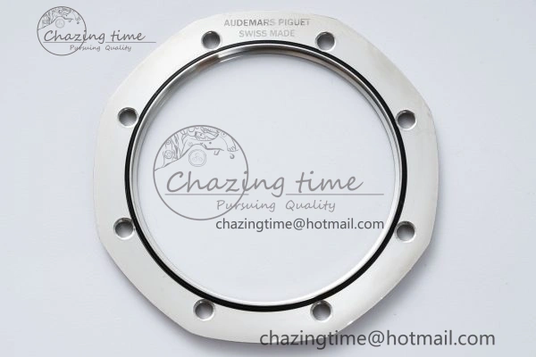 Royal Oak 41mm 15500 SS IPF 1:1 Best Edition Gray Textured Dial on SS Bracelet SA4302 Super Clone GoodFit 4690
