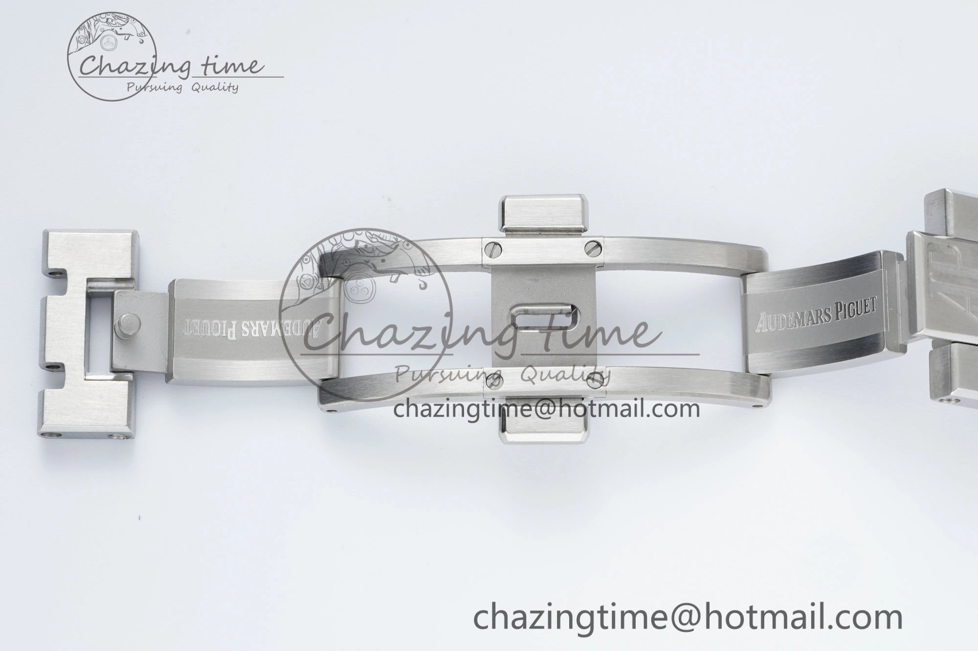Royal Oak 41mm 15500 SS IPF 1:1 Best Edition Gray Textured Dial on SS Bracelet SA4302 Super Clone GoodFit 4690