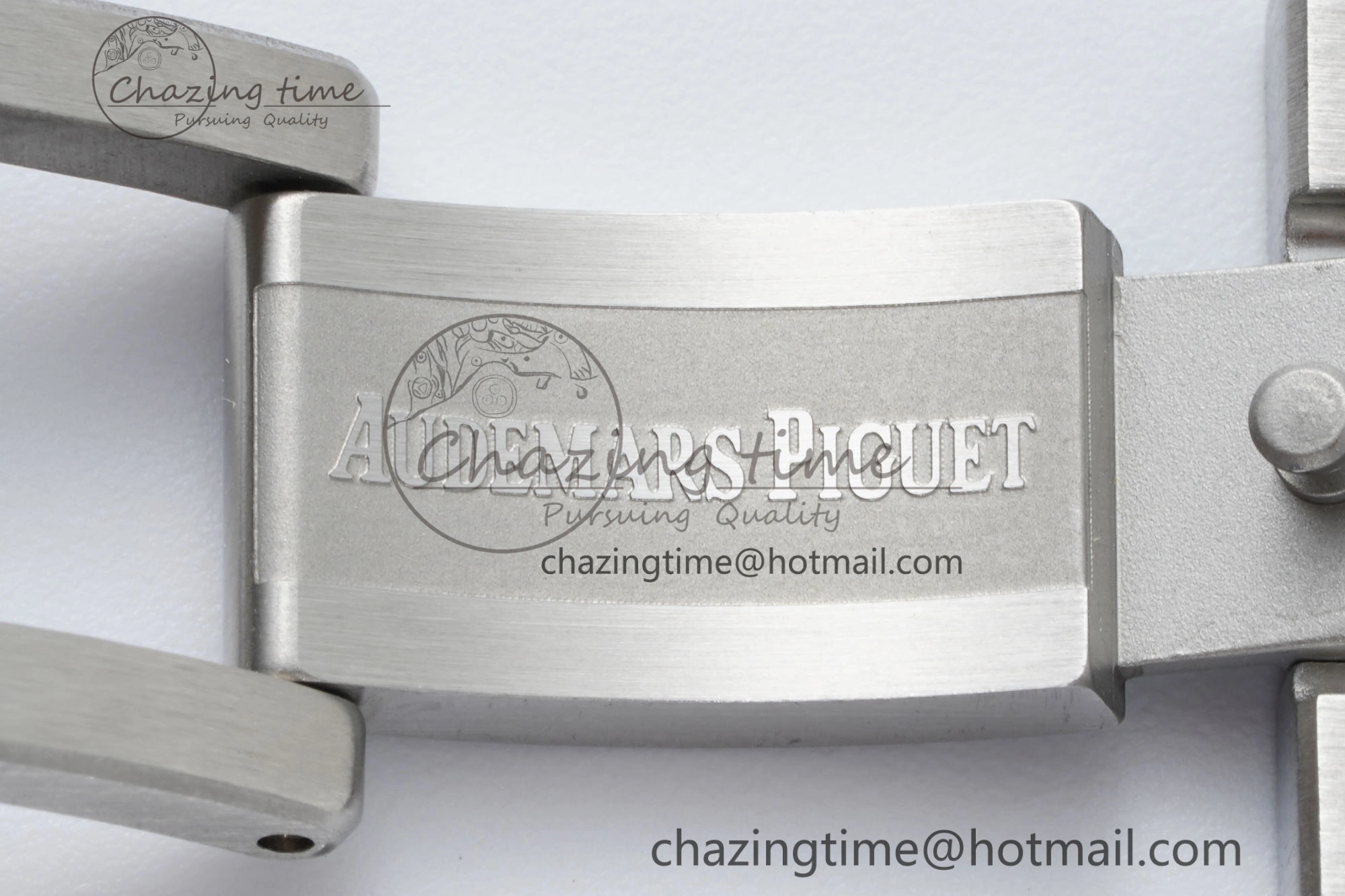 Royal Oak 41mm 15500 SS IPF 1:1 Best Edition Gray Textured Dial on SS Bracelet SA4302 Super Clone GoodFit 4690