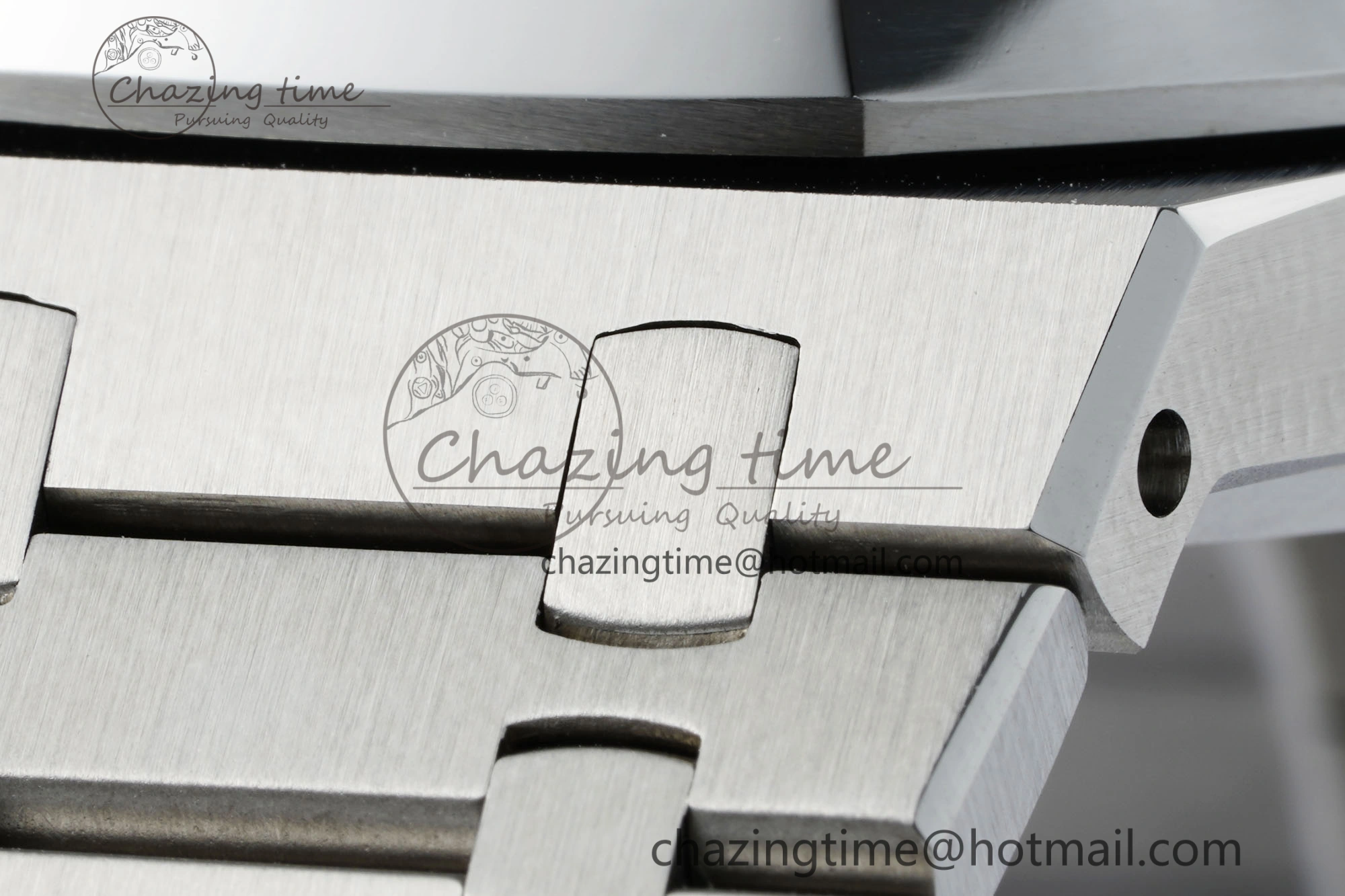 Royal Oak 41mm 15500 SS IPF 1:1 Best Edition Gray Textured Dial on SS Bracelet SA4302 Super Clone GoodFit 4690