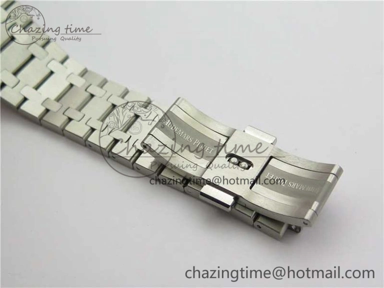 Royal Oak 41mm 15500 SS OMF Best Edition Gray Textured Dial on SS Bracelet A DailyWear 4855