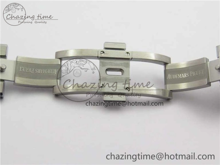 Royal Oak 41mm 15500 SS OMF Best Edition Gray Textured Dial on SS Bracelet A DailyWear 4855