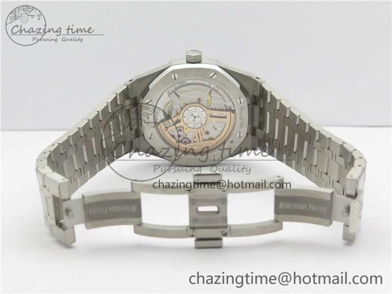 Royal Oak 41mm 15500 SS OMF Best Edition Gray Textured Dial on SS Bracelet A DailyWear 4855