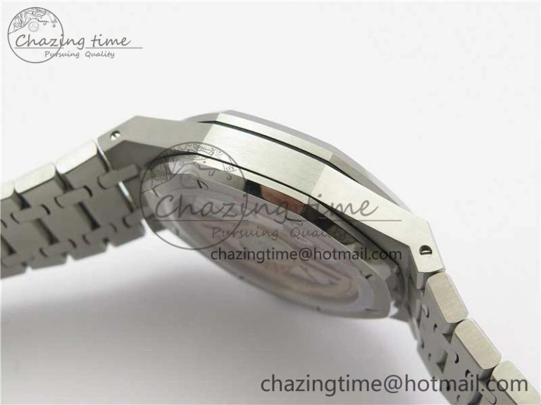 Royal Oak 41mm 15500 SS OMF Best Edition Gray Textured Dial on SS Bracelet A DailyWear 4855