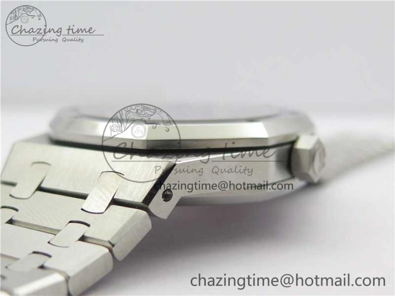 Royal Oak 41mm 15500 SS OMF Best Edition Gray Textured Dial on SS Bracelet A DailyWear 4855