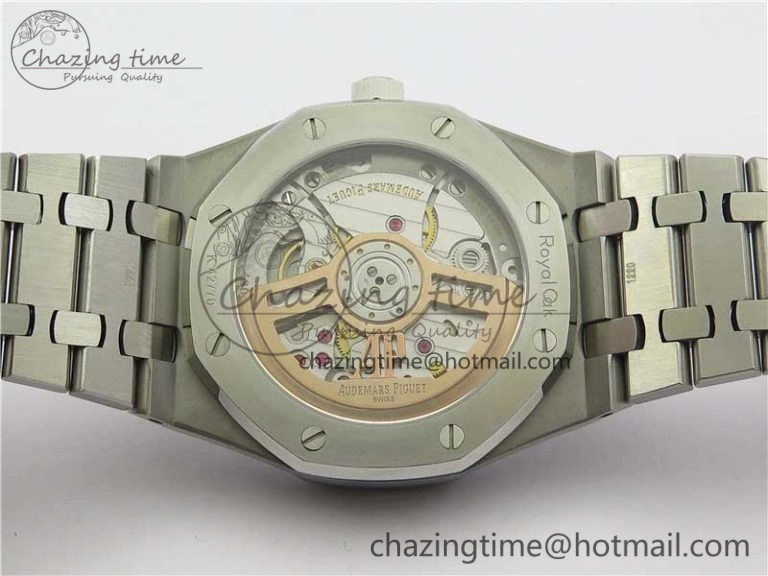 Royal Oak 41mm 15500 SS OMF Best Edition Gray Textured Dial on SS Bracelet A DailyWear 4855