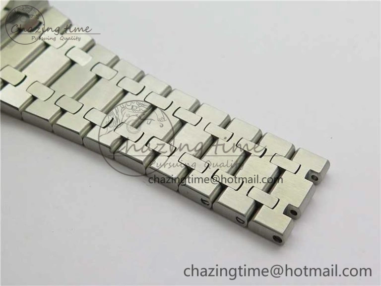 Royal Oak 41mm 15500 SS OMF Best Edition Gray Textured Dial on SS Bracelet A DailyWear 4855