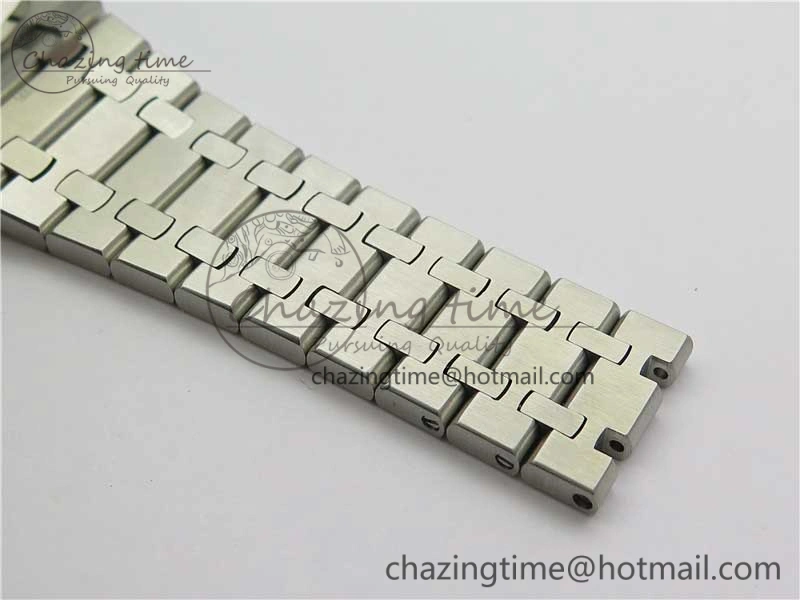 Royal Oak 41mm 15500 SS OMF Best Edition Gray Textured Dial on SS Bracelet A DailyWear 4855