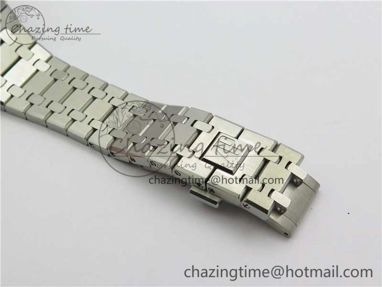 Royal Oak 41mm 15500 SS OMF Best Edition Gray Textured Dial on SS Bracelet A DailyWear 4855