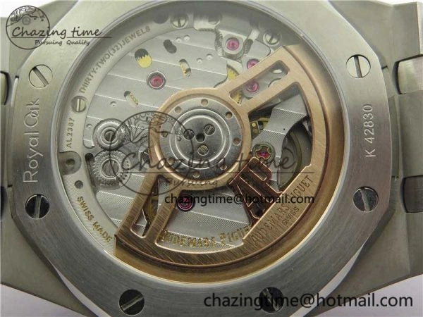 EyeCatching Royal Oak 41mm 15500 SS OMF Best Edition White Textured Dial on SS Bracelet A 4857
