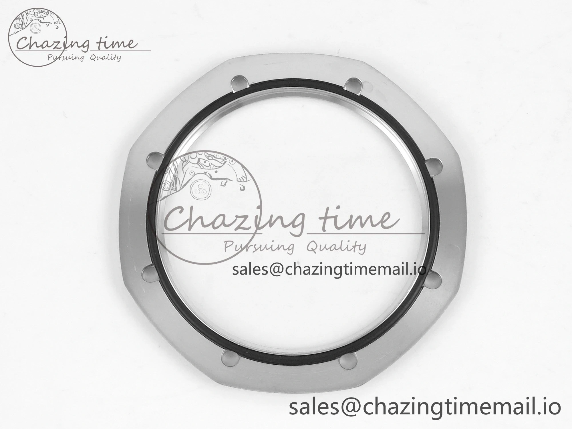 WrinkleFree Royal Oak 41mm 15500 SS RSF 1:1 Best Edition Black Dial on SS Bracelet SA4302 Super Clone 4210