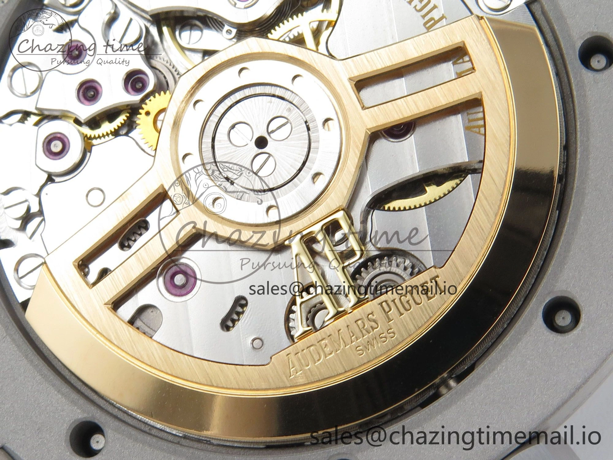 FashionForward Royal Oak 41mm 15500 SS RSF 1:1 Best Edition Blue Dial on SS Bracelet SA4302 Super Clone 4212