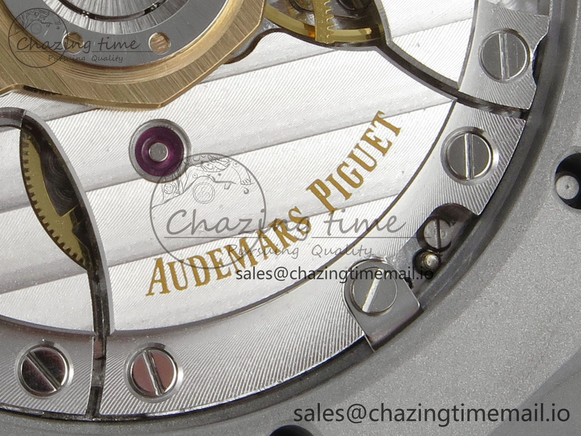 FashionForward Royal Oak 41mm 15500 SS RSF 1:1 Best Edition Blue Dial on SS Bracelet SA4302 Super Clone 4212