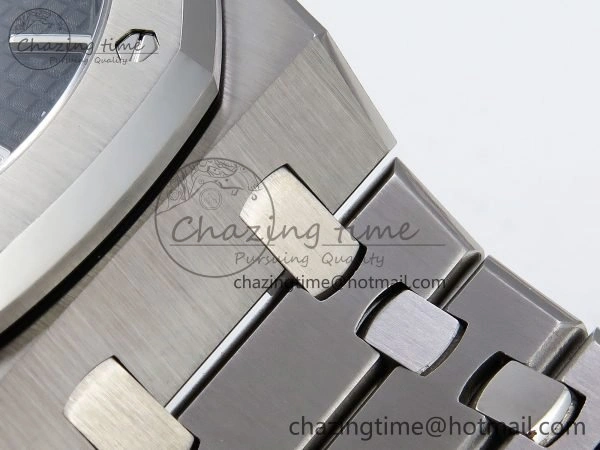 GoodFit Royal Oak 41mm 15500 SS SF 1:1 Best Edition Black Dial on SS Bracelet SA4302 Super Clone 4452