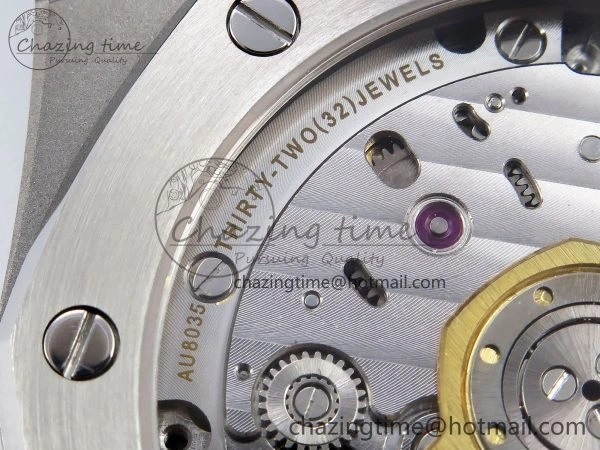 TopPick Royal Oak 41mm 15500 SS SF 1:1 Best Edition Blue Dial on SS Bracelet SA4302 Super Clone 4453