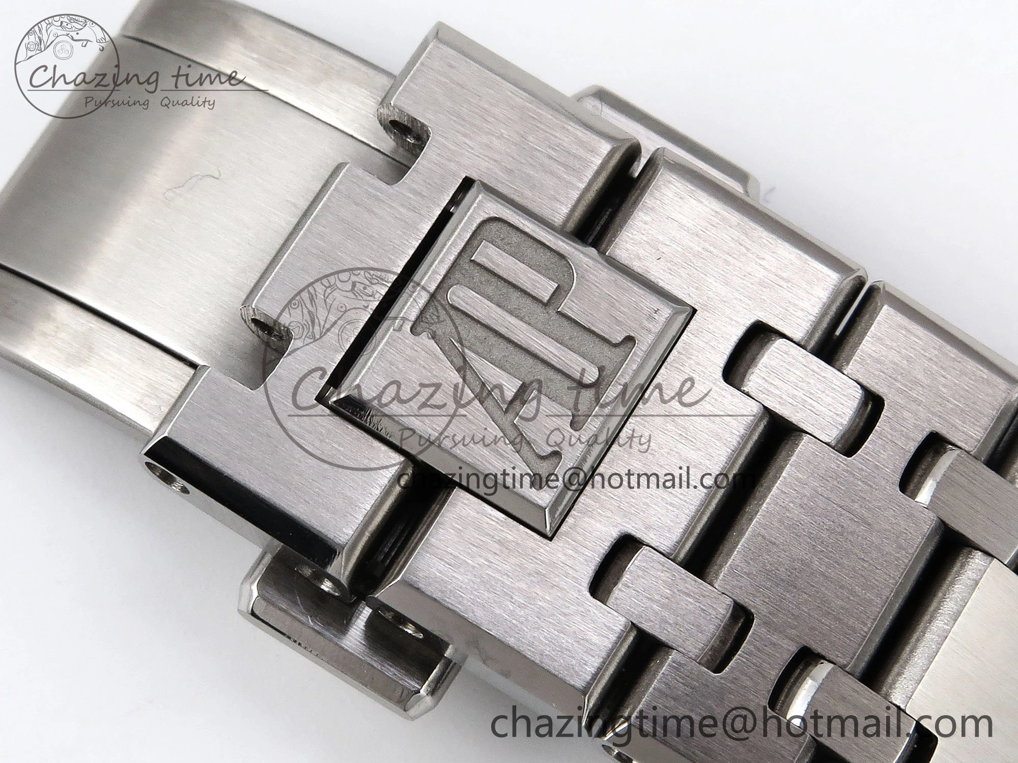 TopPick Royal Oak 41mm 15500 SS SF 1:1 Best Edition Blue Dial on SS Bracelet SA4302 Super Clone 4453