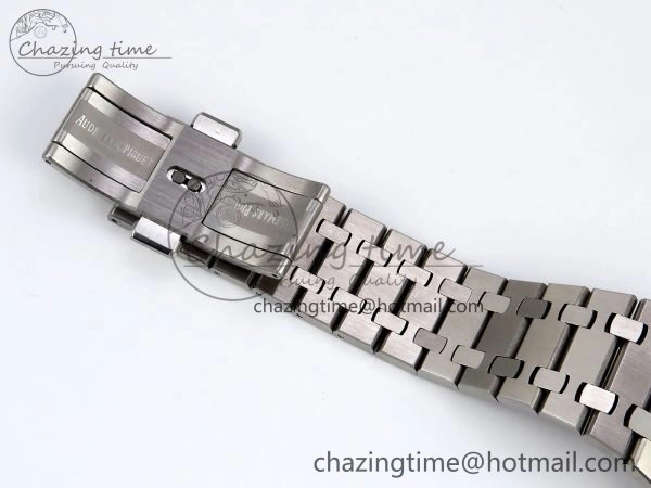 TopPick Royal Oak 41mm 15500 SS SF 1:1 Best Edition Blue Dial on SS Bracelet SA4302 Super Clone 4453