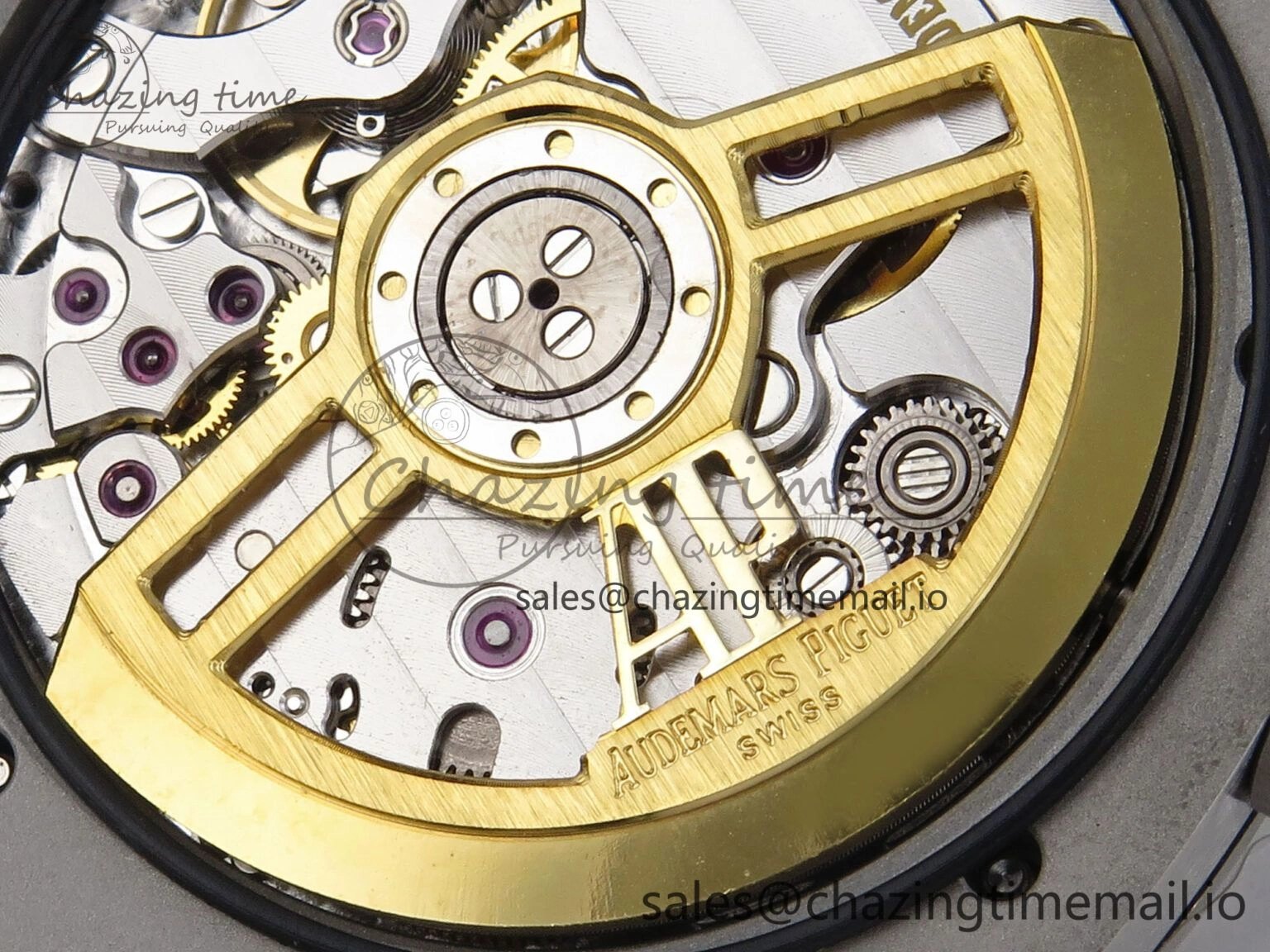 Royal Oak 41mm 15500 SS TKF 1:1 Best Edition Blue Dial on SS Bracelet SA4302 Super Clone SmoothTexture 4307