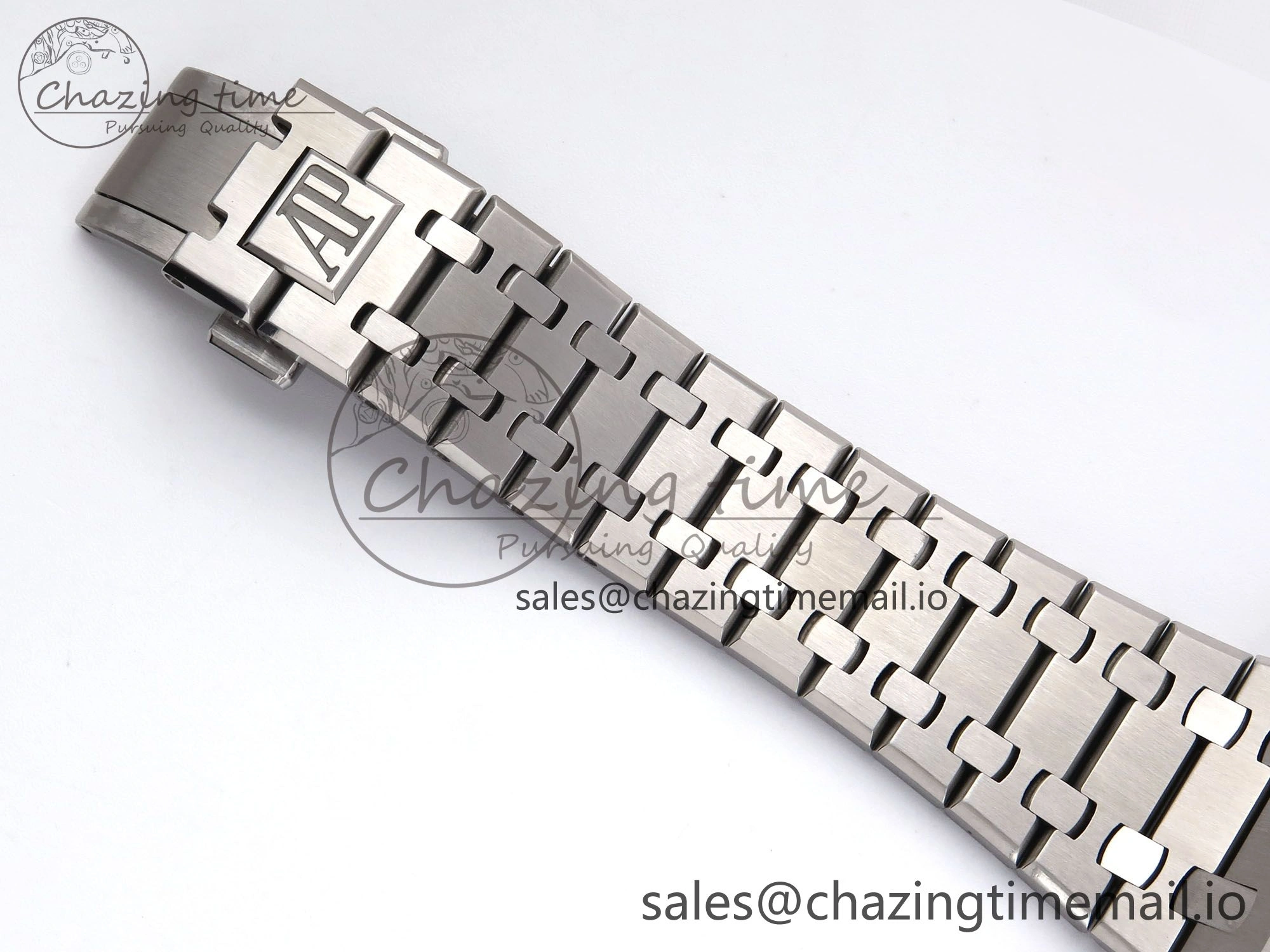 Premium Royal Oak 41mm 15500 SS TKF 1:1 Best Edition Gray Dial on SS Bracelet SA4302 Super Clone 4309