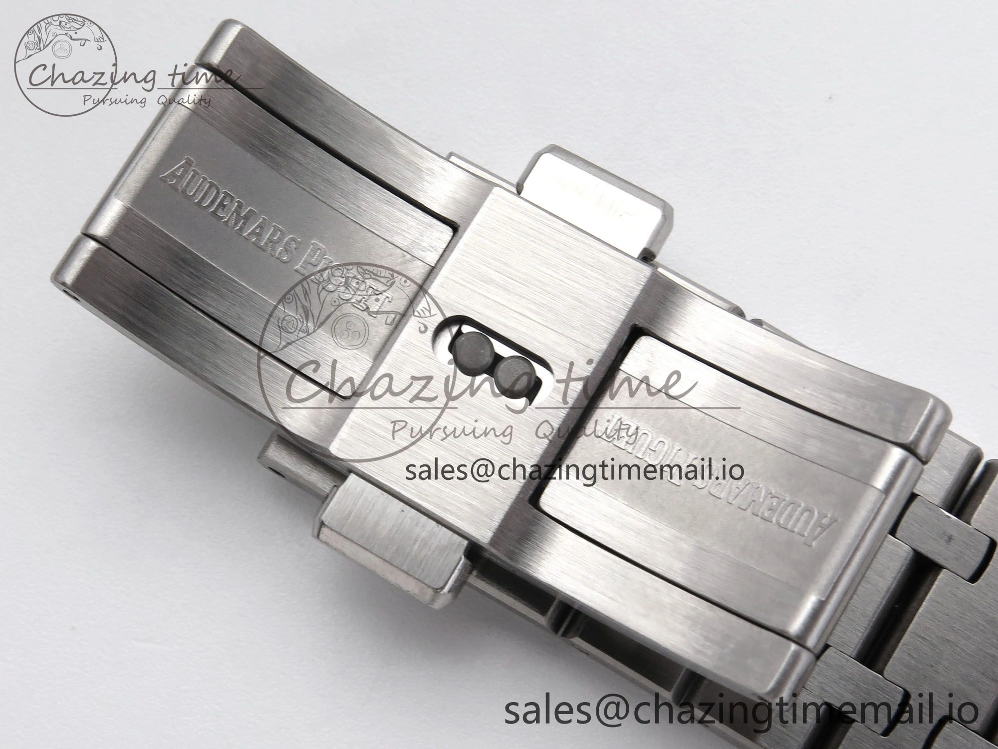 Premium Royal Oak 41mm 15500 SS TKF 1:1 Best Edition Gray Dial on SS Bracelet SA4302 Super Clone 4309