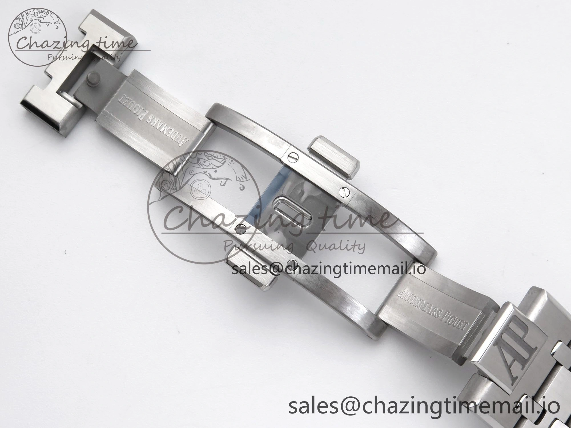 Premium Royal Oak 41mm 15500 SS TKF 1:1 Best Edition Gray Dial on SS Bracelet SA4302 Super Clone 4309