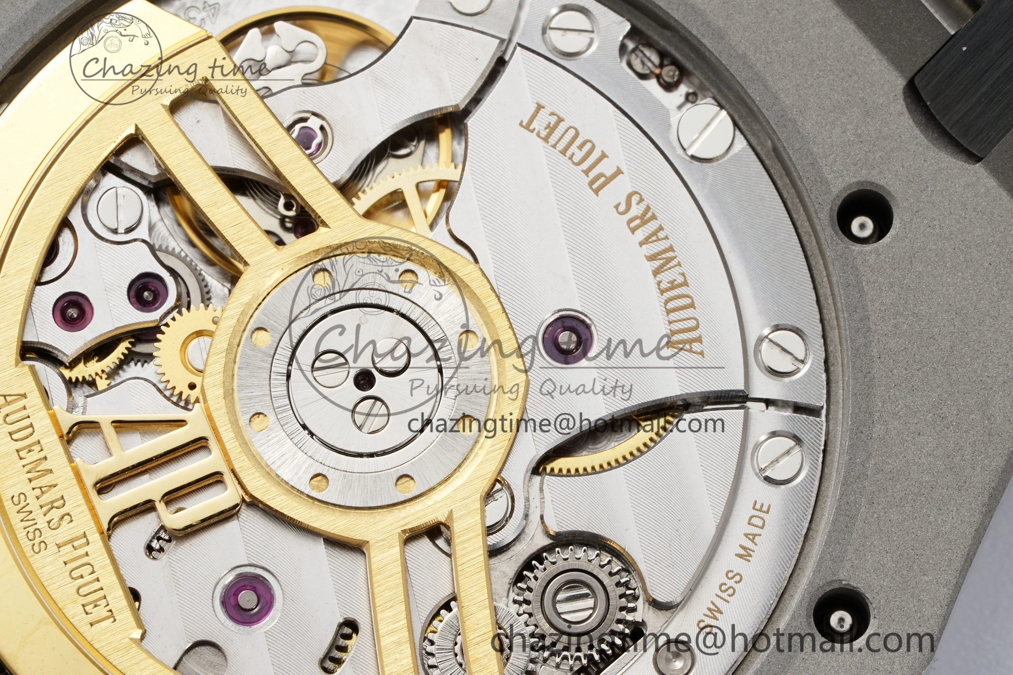 Royal Oak 41mm 15500 SS ZF 1:1 Best Edition Blue Textured Dial on SS Bracelet A4302 Super Clone V Comfortable 4713