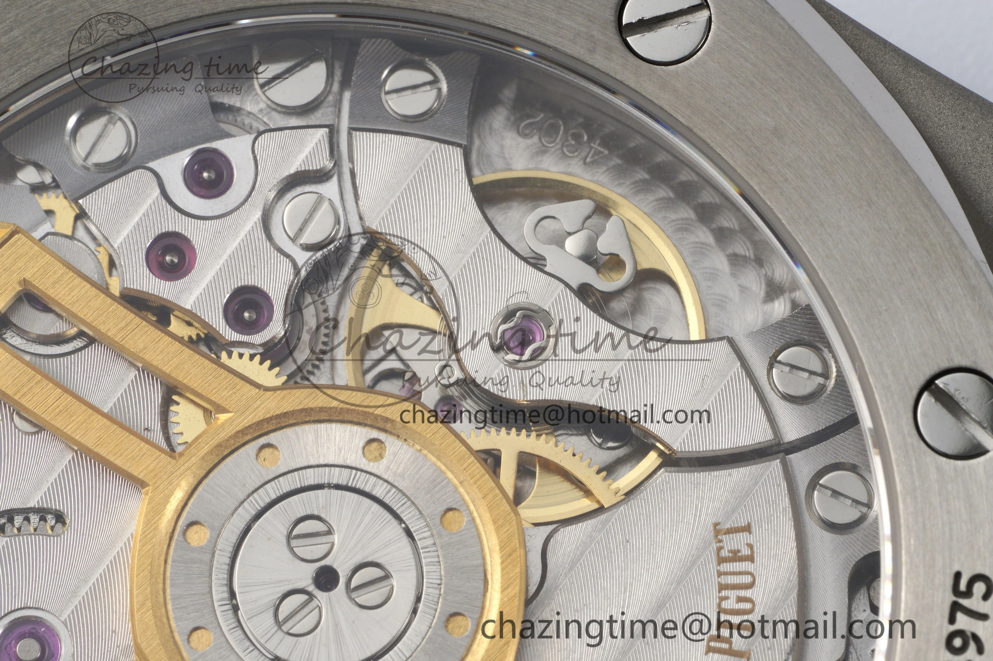 Royal Oak 41mm 15500 SS ZF 1:1 Best Edition Blue Textured Dial on SS Bracelet A4302 Super Clone Affordable 4739