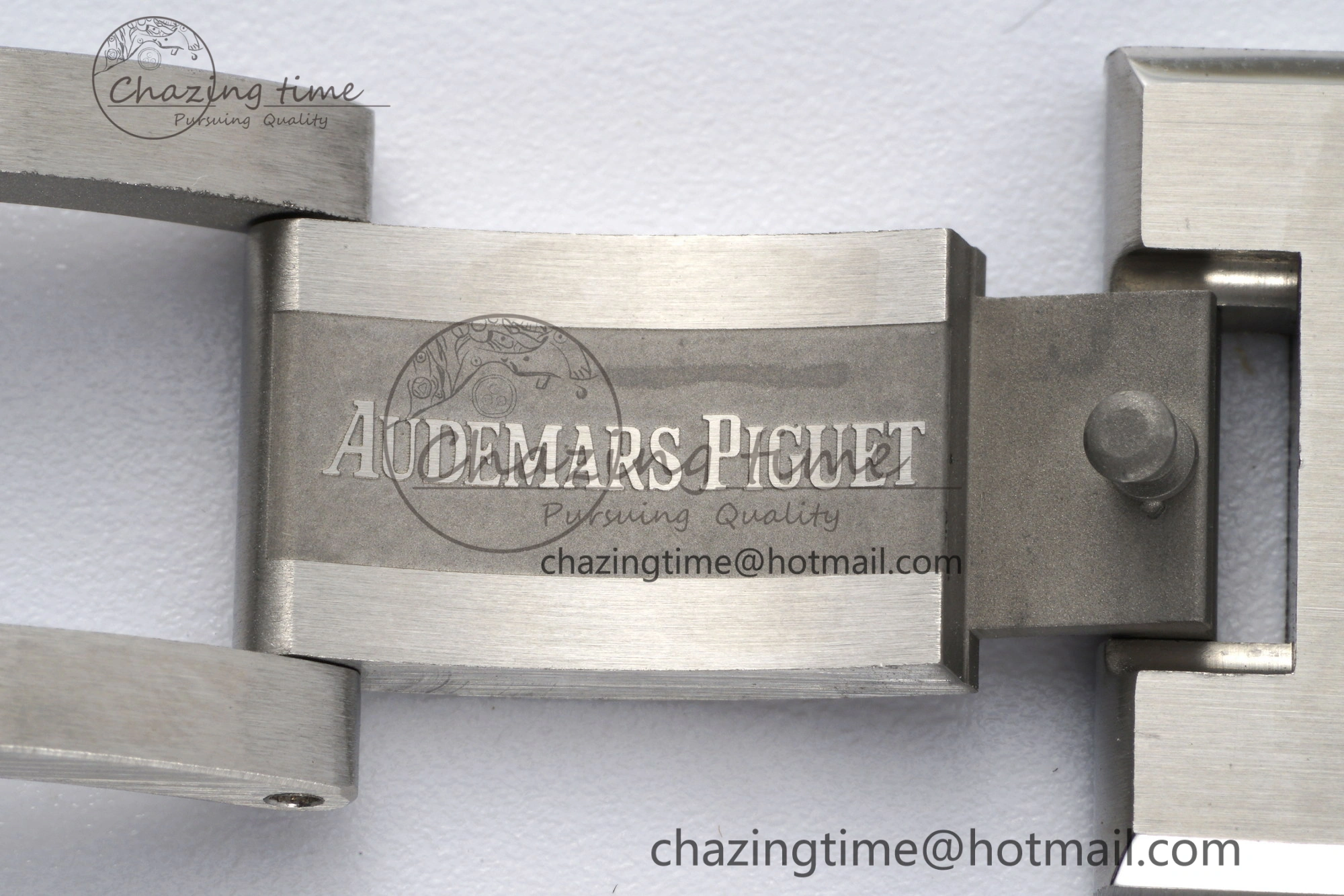 Bright Royal Oak 41mm 15500 SS ZF 1:1 Best Edition Gray Textured Dial on SS Bracelet A4302 Super Clone V 4709