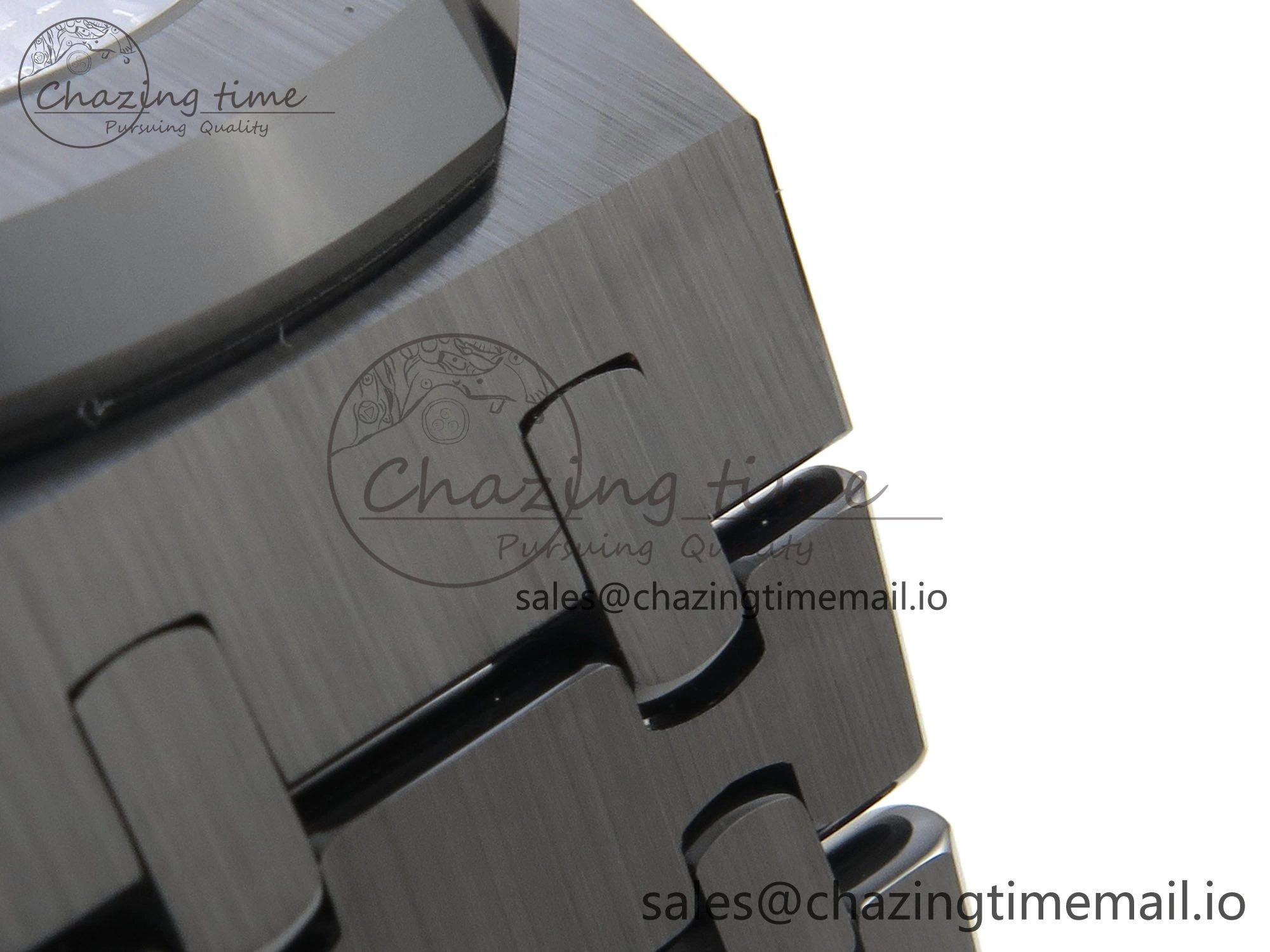Bold Royal Oak 41mm 15500 THBF 1:1 Best Edition Black Dial on Black Ceramic Bracelet SA4302 Super Clone 4213