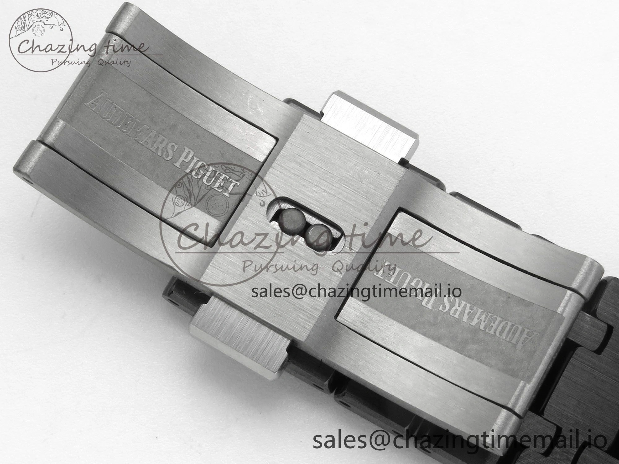 ZeroBulk Royal Oak 41mm 15500 THBF 1:1 Best Edition Blue Dial on Black Ceramic Bracelet SA4302 Super Clone 4211
