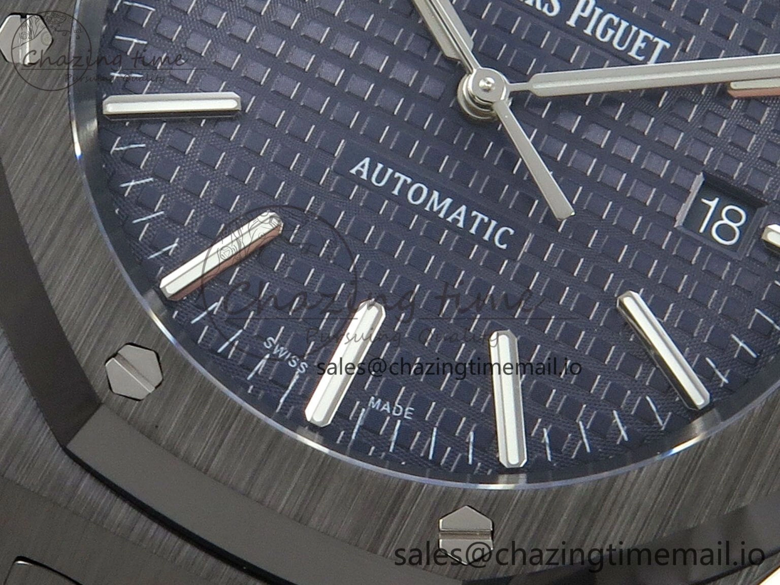 ZeroBulk Royal Oak 41mm 15500 THBF 1:1 Best Edition Blue Dial on Black Ceramic Bracelet SA4302 Super Clone 4211