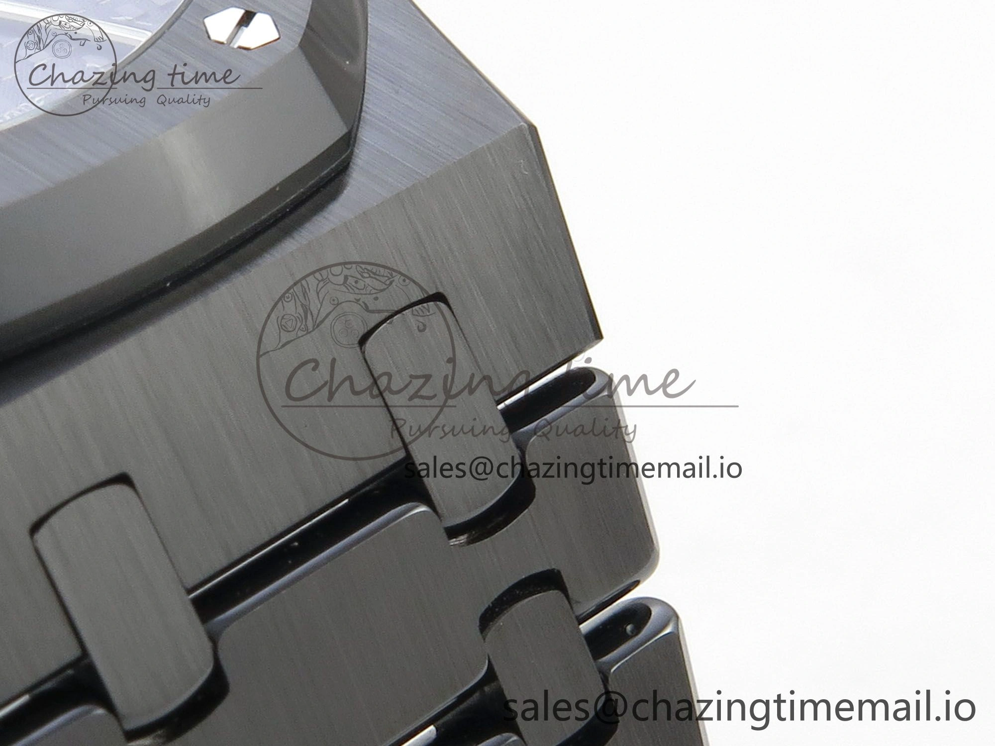 ZeroBulk Royal Oak 41mm 15500 THBF 1:1 Best Edition Blue Dial on Black Ceramic Bracelet SA4302 Super Clone 4211
